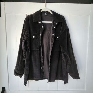 Forever 21 Corduroy Snap Button Jacket